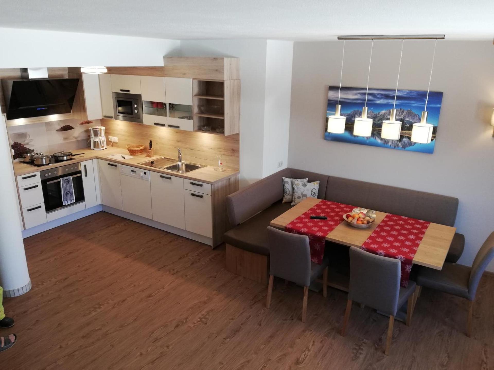 Chalet mit Bergblick